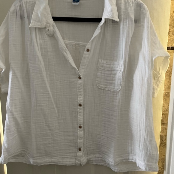 Old Navy Linen Shirt - Picture 2 of 6